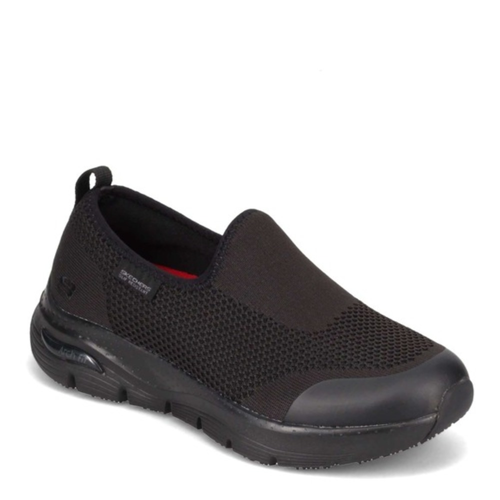 Women's‎ Work Shoes by Skechers Arch Fit Absidy Black 9.5 New With Tags